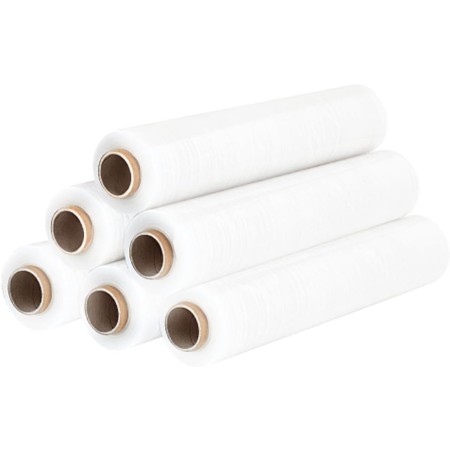 BOBINE FILM ESTENSIBILE BIANCO PELLICOLE DA 2,2 KG 23 MICRON