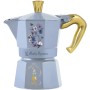 BIALETTI MOKA EXPRESS BRIDGERTON 3 TAZZE MANICO ANTISCOTTATURA NON ADATTO A INDUZIONE ALLUMINIO COD 5363