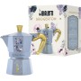 BIALETTI MOKA EXPRESS BRIDGERTON 3 TAZZE MANICO ANTISCOTTATURA NON ADATTO A INDUZIONE ALLUMINIO COD 5363
