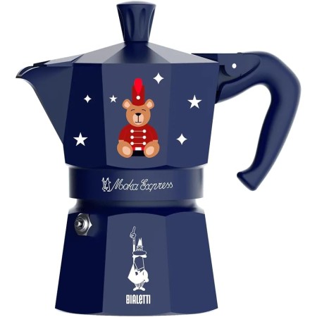 BIALETTI MOKA EXPRESS 1 TAZZA JOYFUL MEMORIES BLU COD 1235 MAGICO RICORDO