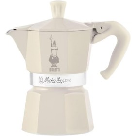 BIALETTI MOKA EXPRESS MAGICO RICORDO 1 TAZZA COLOR PANNA COD 1237