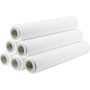 6 BOBINE FILM ESTENSIBILE BIANCO PELLICOLE DA 2,2 KG 23 MICRON