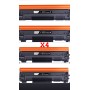 4 TONER W1420A COMPATIBILE HP 142A W1420A 142X W1420X Cartucce di Toner per Laserjet Pro M110w M110 MFP M140w M140 M139w M139 (1 Nero)