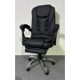 SEDIE DA UFFICIO WS6119 CON BASE IN FERRO-PELLE SINTETICA DA SCRIVANIA IMBOTTITA 68X28X58CM