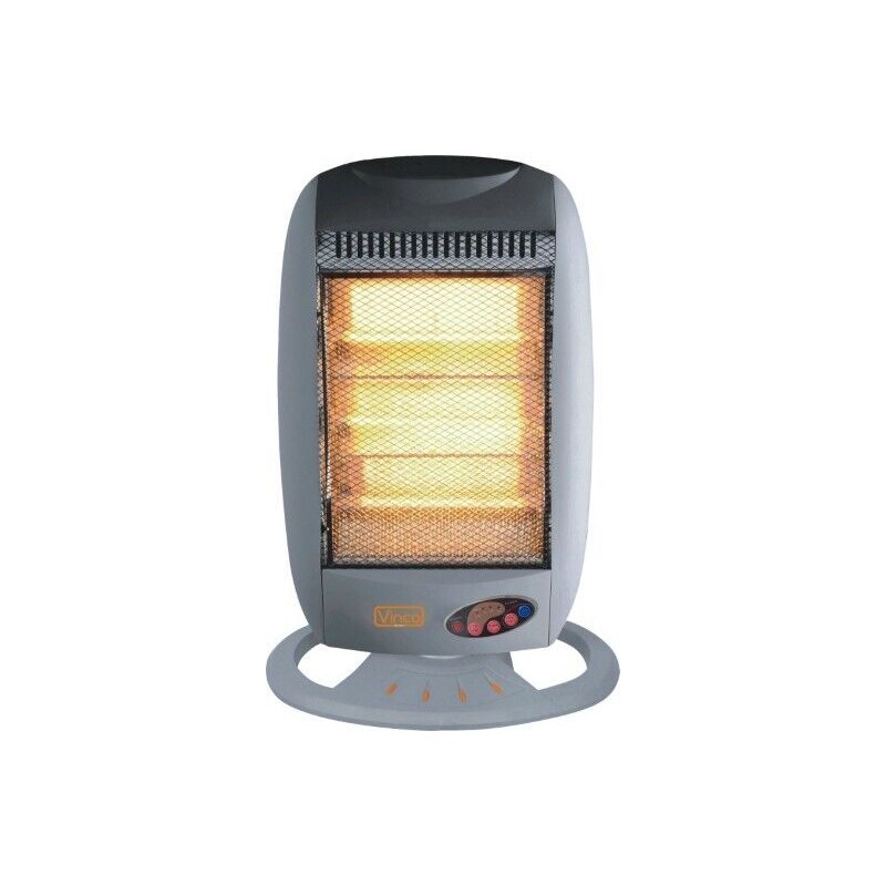 VINCO STUFA ALOGENA CON FINITURE SOFT TOUCH 1,2 KW RISCALDA AMBIENTI - 6