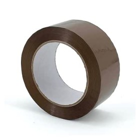 36 ROTOLI NASTRO ADESIVO AVANA 48mmx132 M INODORE 48X132 45 MICRON SUPER RESISTENTE