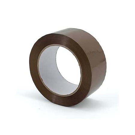 36 ROTOLI NASTRO ADESIVO AVANA 48mmx132 M INODORE 48X132 45 MICRON SUPER RESISTENTE