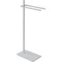 FERIDRAS Piantana Portasciugamani, Bianco, 20x35x86 cm COD 154035