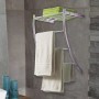 PraTiKo Life Porta Asciugamani Porta Sapone da Muro per Bagno Doccia Acciaio 3 posti con mensola COD 657886