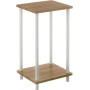CASA SELECCION SCAFFALATURA 2 SCAFFALE MDF/,ETALLO 34X30X59CM  COD 93410