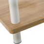 CASA SELECCION SCAFFALATURA 2 SCAFFALE MDF/,ETALLO 34X30X59CM  COD 93410