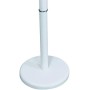 Portasciugamani da Terra Piantana 87cm 3 Bracci Porta Asciugamano Metallo Bianco COD 004382