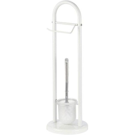 Pratiko Life Piantana Porta Scopino e Rotolo Easy Bianco cod 657831