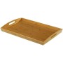 CASA SELECION  VASSOIO bambu' naturale 58X38X6CM COD 29831