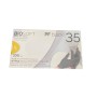 100 GUANTI NITRILE NERI SENZA POLVERE PF BLACK 35 GUANTI MONOUSO