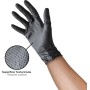 GLOVELY 50 GUANTI MODELLO TECH SUPER SPESSORATO SENZA POLVERE ALTA RESISTENZA NERO TAGLIA M-L-XL