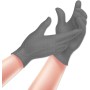 GLOVELY 50 GUANTI MODELLO TECH SUPER SPESSORATO SENZA POLVERE ALTA RESISTENZA NERO TAGLIA M-L-XL