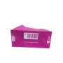 250 BUSTE BORSA SHOPPER 22x10x29 SACCHETTI DI CARTA CON MANICO CORDINO BIANCO COLORE FUCSIA