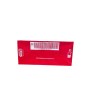 250 BUSTE BORSA SHOPPER 18X8X24 SACCHETTI DI CARTA CON MANICO CORDINO BIANCO COLORE ROSSO