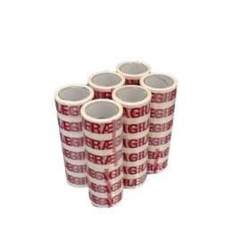 36 ROTOLI DI NASTRO ADESIVO FRAGILE 48X66 PRODOTTO TOP DI QUALITA'
