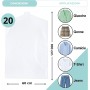 BLEKER BUSTE 60X100CM SACCHETTI IN PLASTICA PER GIACCHE , ABITI