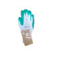 KIT DA 5 PAIA DI GUANTI DA GIARDINO IN NYLON 60% /40% GOMMA TAGLIA 10