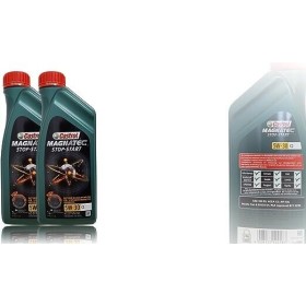 2 LATTINE CASTROL OLIO MOTORE MAGNATEC STOP&START 5W-30 C2 BENZINA E DIESEL 2 LATTINE CASTROL OLIO MOTORE MAGNATEC STOP&START 5W-30 C2 BENZINA E DIESEL