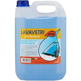LIQUIDO LAVAVETRI TERGICRISTALLI DROP 5 LITRI PRONTO ALL'USO MADE IN ITALY LIQUIDO LAVAVETRI TERGICRISTALLI DROP 5 LITRI PRONTO ALL'USO MADE IN ITALY