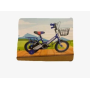 MAGIC 14" BICICLETTA COLORE BLU CON RUOTE GONFIABILI B020
