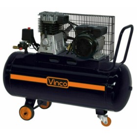 VINCO 60604 100 LITRI COMPRESSORE D’ARIA LUBRIFICATO - NERO VINCO 60604 100 LITRI COMPRESSORE D’ARIA LUBRIFICATO - NERO