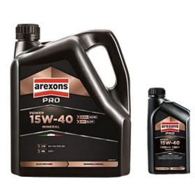 OLIO MOTORE 15W-40 POWER AREXONS PRO COD. 93861 LATTINA DA 4 LITRI OLIO MOTORE 15W-40 POWER AREXONS PRO COD. 93861 LATTINA DA 4 LITRI