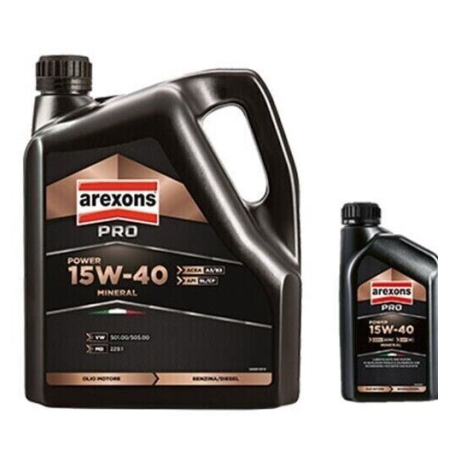 OLIO MOTORE 15W-40 POWER AREXONS PRO COD. 93861 LATTINA DA 4 LITRI