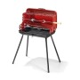 OMPAGRILL BARBECUE A VALIGETTA 28-46 IN ACCIAIO CON COPERCHIO 40099