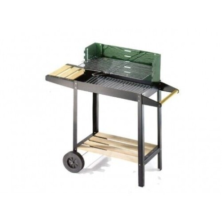 OMPAGRILL BARBECUE BISTECCHIERA GRIGLIA A CARBONELLA CARBONE 50-25 GREEN/W 50311