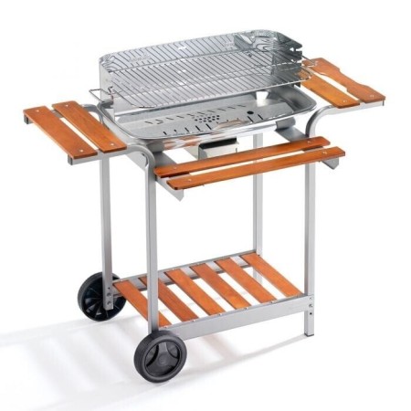 OMPAGRILL BARBECUE A CARBONELLA IN ACCIAIO 60-40/ALC 90910