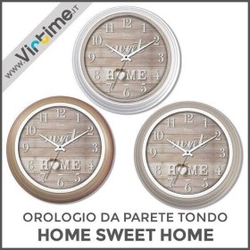 OROLOGIO DA PARETE SWEET HOME TONDO DIAMETRO 30 VIRTIME OROLOGIO DA PARETE SWEET HOME TONDO DIAMETRO 30 VIRTIME