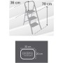 SGABELLO IN ACCIAIO SLIMMY 3 GRADINI KG 100 FRAMAR ANTISCIVOLO FR147