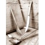SET DI POSATE DA TAVOLA IN ACCIAIO INOX 18/0 EME 24 PEZZI black P13BL/INOX