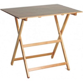 ITALIADOC PRINCE TAVOLO PIEGHEVOLE, LEGNO NATURALE, 60X80X72H CM  IT223/18 ITALIADOC PRINCE TAVOLO PIEGHEVOLE, LEGNO NATURALE, 60X80X72H CM  IT223/18