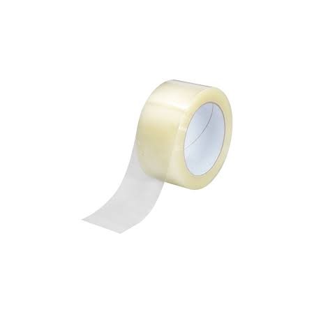 1 ROTOLO DI NASTRO ADESIVI TRASPARENTI  50X66M