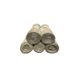 35 SACCHI (5 ROTOLI)  RESISTENTI COLOR AMBRA PER RIFIUTI 90X120 GAMEF 3443 150 LITRI MADE IN ITALY