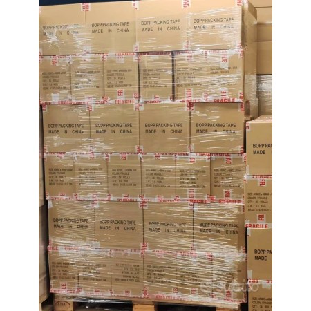 PEDANA DA 108 SCATOLE DI NASTRO ADESIVO FRAGILE 48x66