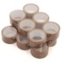 72 ROTOLI SCOTCH AVANA IMBALLAGGIO NASTRO ADESIVO 48MMX66M