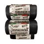 60 SACCHI (4 ROTOLI) SUPER RESISTENTI NERI 55X70 40 LITRI A TENUTA DI LIQUIDI GAMEF 5980