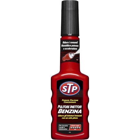 STP 120314 PULITORE INIETTORI BENZINA, TRASPARENTE, 200 ML
