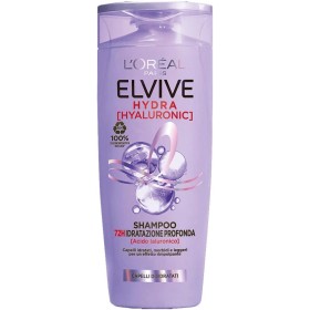 L'ORÉAL AA429500 ELVIVE HYDRA HYALURONIC - SHAMPOO 72H IDRATAZIONE PROFONDA, 400ML