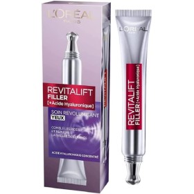 L'ORÉAL PARIS A9199602 CONTORNO OCCHI REVITALIFT FILLER, AZIONE ANTIRUGHE RIVOLUMIZZANTE CON ACIDO IALURONICO CONCENTRATO, 15 ML