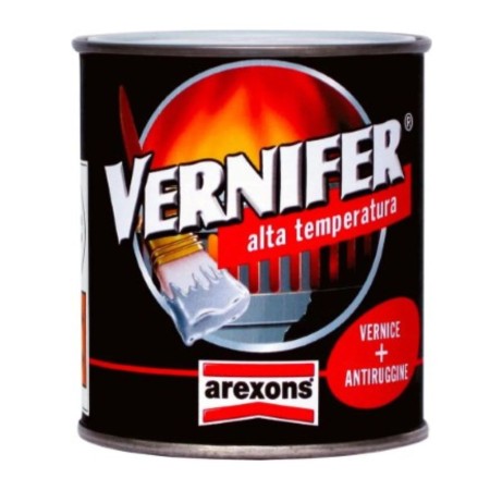 VERNIFER 4767- SMALTO 500 ML GEL ALTA TEMPERATURA ALLUMINIO - ANTIRUGGINE AREXONS