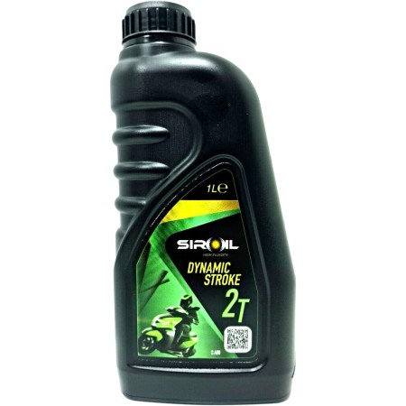 OLIO MINERALE PER MISCELA - SIROIL 2T DYNAMIC STROKE - SCOOTER MOTO QUAD 2 TEMPI (1) SIR40001