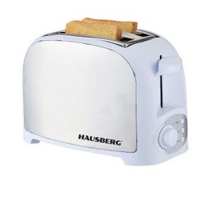HAUSBERG HB-190 BIANCO TOSTAPANE ELETTRICO 750W (BIANCO) HAUSBERG HB-190 BIANCO TOSTAPANE ELETTRICO 750W (BIANCO)